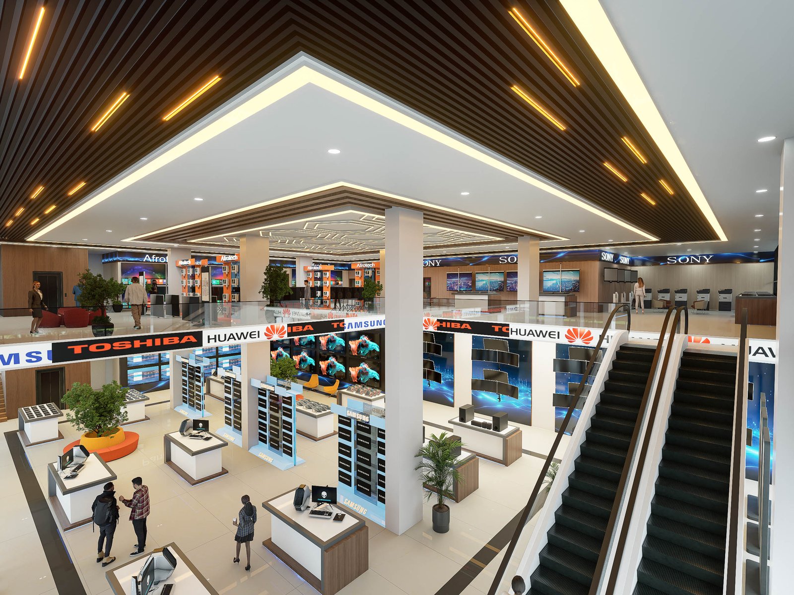 Complexe Mixte Commerce & Bureaux ZACA