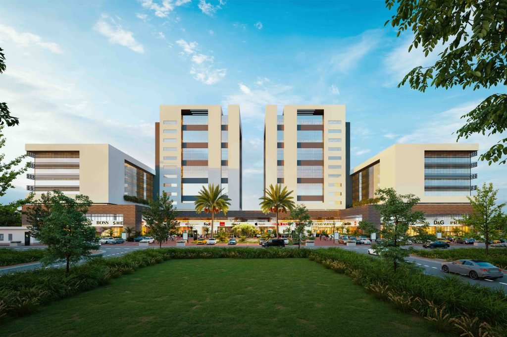 Complexe Mixte Commerce & Bureaux ZACA — Vue d'ensemble