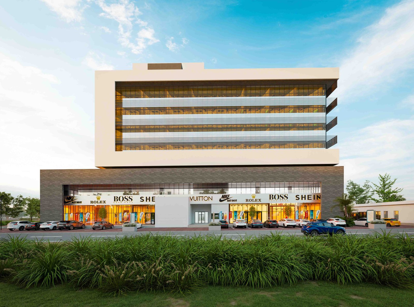 Complexe Mixte Commerce & Bureaux ZACA